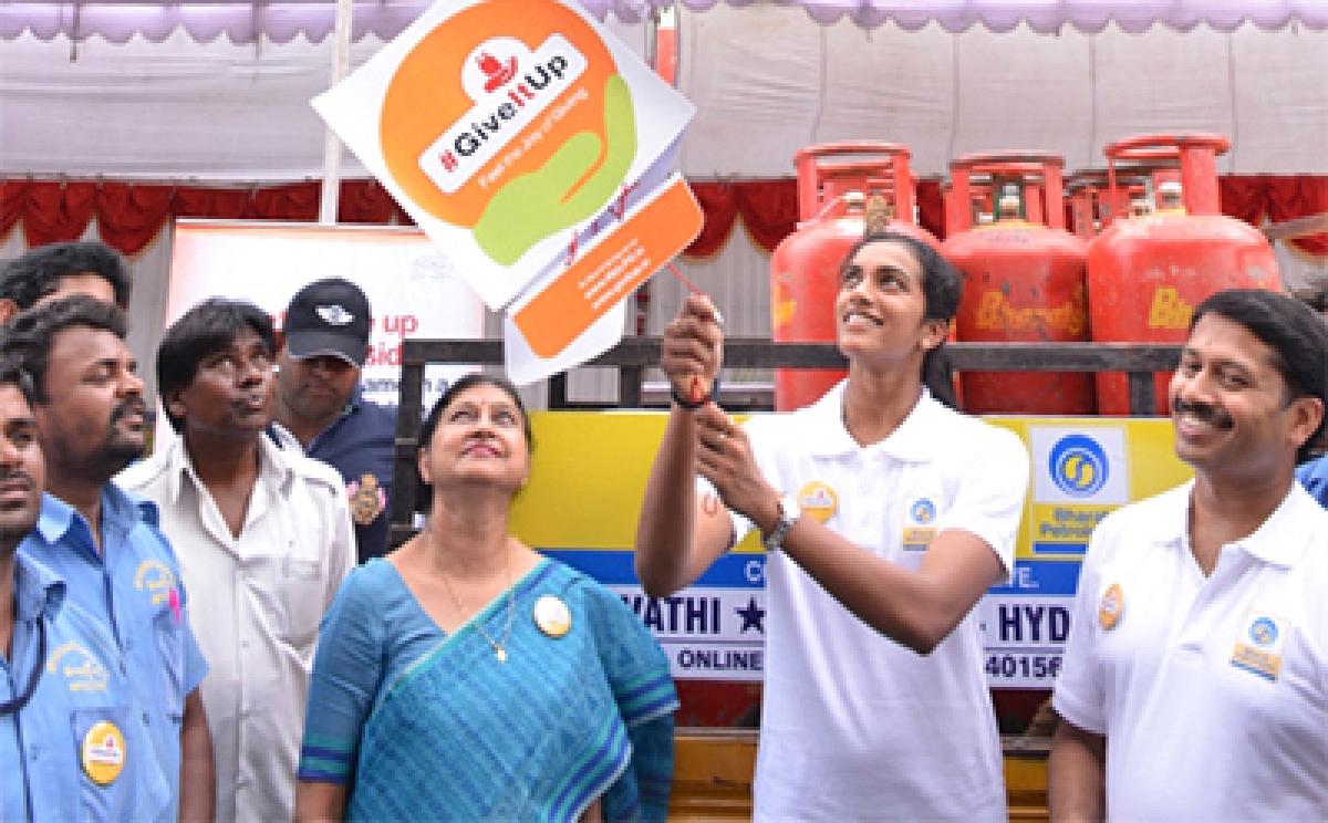 Sindhu rallies for Give It Up